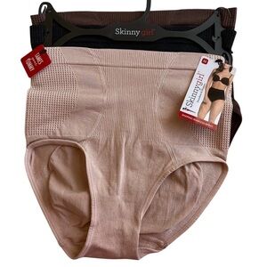 Skinnygirl Shaping Seamless Briefs Size Medium 3 Pack tummy control NWT